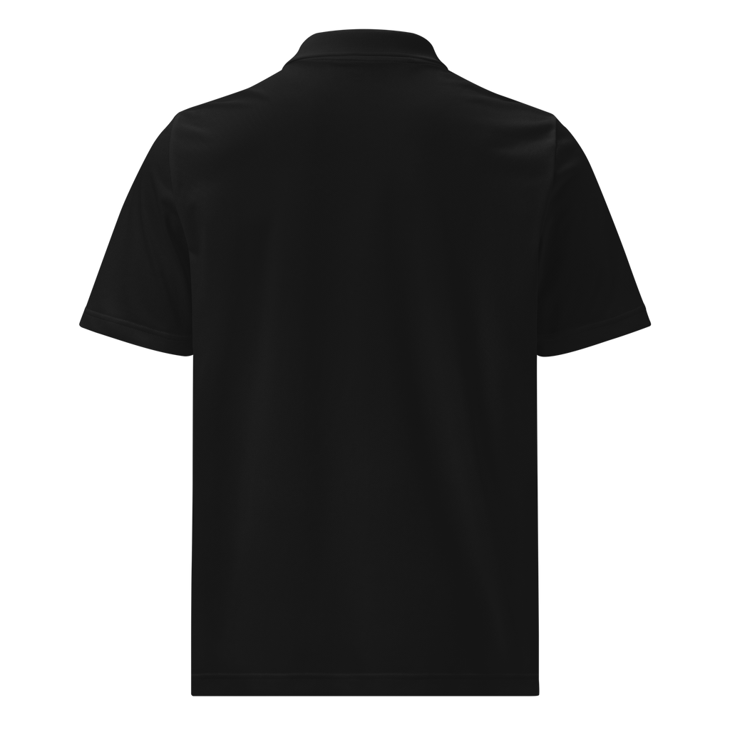 Men's Black Performance Polo