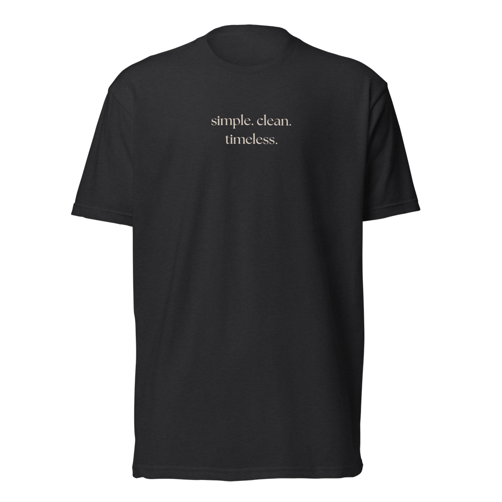 Short Sleeve Black T-Shirt (Deer Logo)