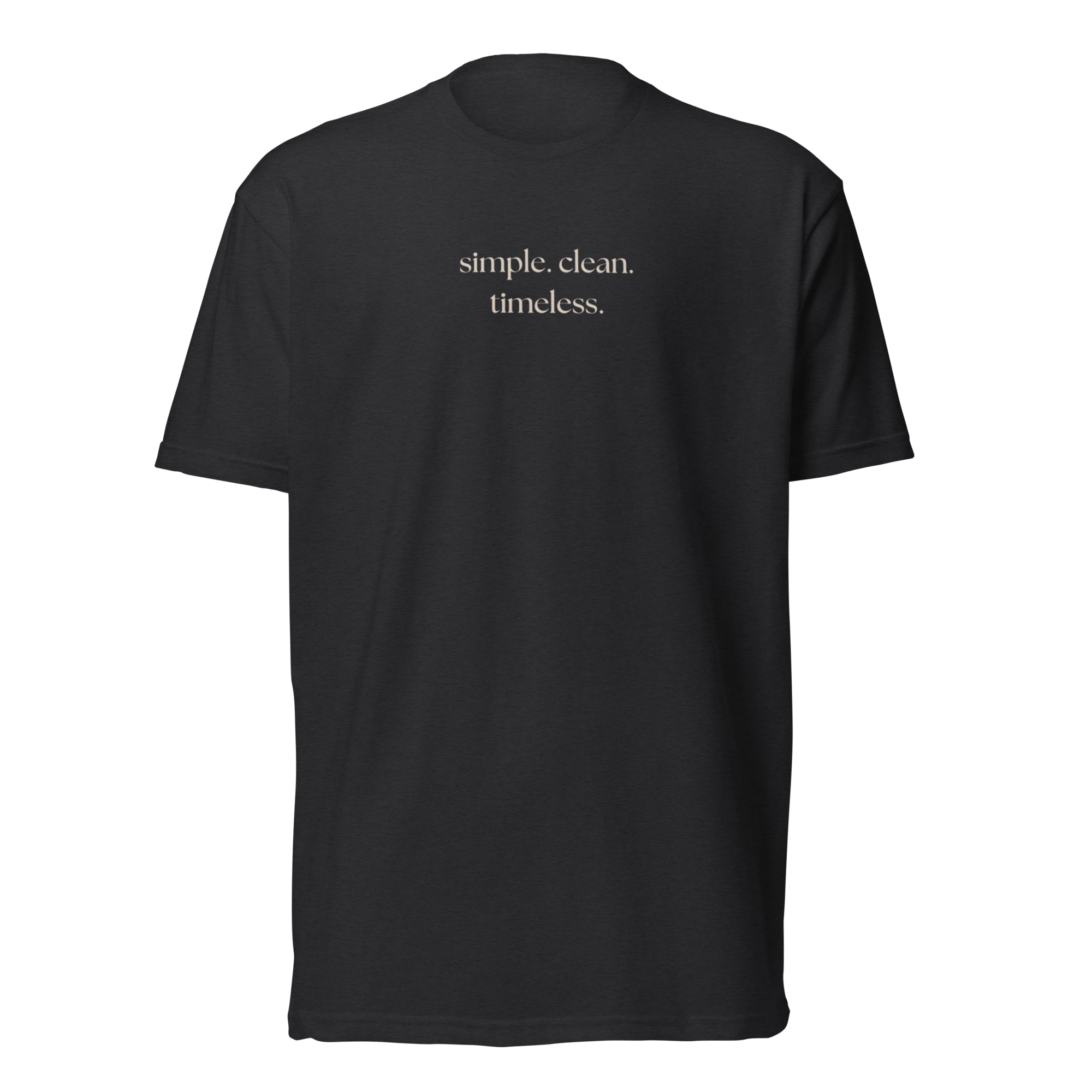 Short Sleeve Black T-Shirt (Deer Logo)