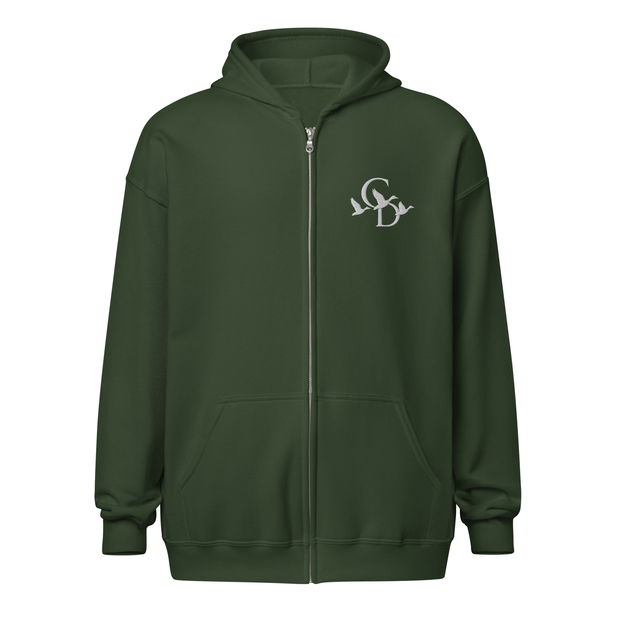 Delta Zip-Up Hoodie