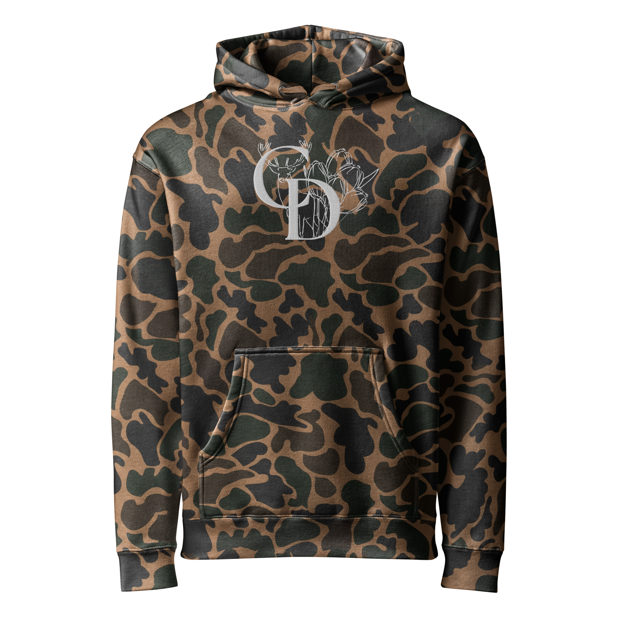 Retro Camo Hoodie